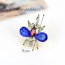 Fashion Multi-color Waterdrop Shape Decorated Ring
