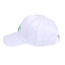 Fashion White Embroidery Tree Pattern Decorated Pure Color Baseball Cap