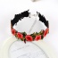 Fashion Multi-color Flowers Decorated Color Matching Simple Choker