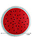 Cute Red Watermelon Pattern Decorated Simple Round Scarf
