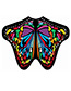 Cute Multi-color The Butterfly Shape Pattern Decotrated Simple Scarf
