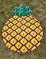 Fashion Multi Color Pineapple Pattern Decorated Simple Cappa