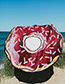 Fashion Multi Color Doughnut Pattern Decorated Simple Cappa