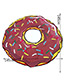 Fashion Multi Color Doughnut Pattern Decorated Simple Cappa