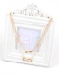 Fashion Gold Color Letter 8 Decorated Pure Color Double Layer Necklace
