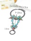 Exaggerate Multi-color Irregularity Shape Diamond Decorated Simple Short Chain Anklet