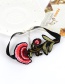 Fashion Mutli-color Embroidery Flower Decorted Color Matching Simple Choker
