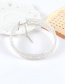 Trendy White Beads Decorated Simple Design Pure Color Choker