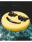 Fashion Yellow Smiling Face Pattern Decorated Simple Swim Ring