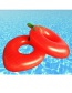 Lovely Red Strawberry Shape Decorated Simple Hollow Out Swim Ring