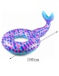 Lovely Multi-color Fishtail Shape Decorated Simple Color Matching Swim Ring