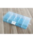 Fashion Blue Pure Color Decorated Square Shape Design Storage Box