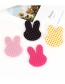 Lovely Multi-color Dot Pattern Decorated Heart Shape Design Hair Posted (4pcs)