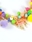 Fashion Multi-color Pom Pom Ball Decorated Color Matching Simplenecklace