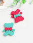 Lovely Pink Bowknot Shape Decorated Simple Children Hairpin (1pair )