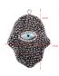 Personality Black Eye Shape Decorated Simple Palm Shape Simple Pendant