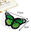 Lovely Blue Butterfly Decorated Simple Color Matching Hairpin
