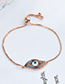 Personality Gold Color Hollow Out Eye Decorated Bracelet