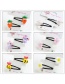 Lovely Yellow+red Cartton Bee Decorated Simple Hairpin(2pcs)