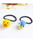 Lovely Yellow Little Duck Decorated Pure Color Hairpin