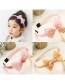 Lovely Beige Bowknot Decorated Color Matching Hair Hoop