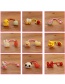Lovely Red+yellow Little Bee Decorated Color Matching Hair Band
