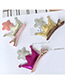 Fashion Godl Color Crown&star Decorated Simple Hairpin