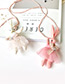 Fashion White Rabbit Decorated Pure Color Children Necklace