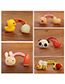 Fashion Yellow Litle Duck Decorated Pure Color Hairpin(2pcs)