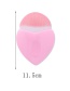 Fashion Pink Pure Color Decorated Mermaid Makeup Brush(1pc)