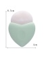 Fashion Light Green Pure Color Decorated Simple Makeup Brush
