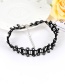 Vintage Black Hollow Out Decorated Choker