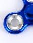 Fashion Blue Color-matching Decorated Spinner