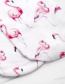 Fashion Multi-color Printing Flamingo Pattern Decorated Color Matching Sock