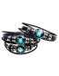 Fashion Black Bead Decorated Aries Shape Constellation Bracelet