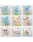 Lovely Multi-color Mickey Mouse Decorated Color Matching Hair Band (6pcs)