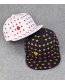 Fashion White+red Letter Pattern Decorated Simple Hip-hop Cap