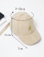 Fashion Blue Embroidery Letter Pattern Decorated Baseball Cap