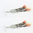 Elegant Antique Gold Beads&feather Pednat Decorated Simplle Earring