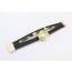 Fashion Black Double Diamond Decorated Multilayer Watch