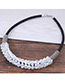 Elegant White Round Shape Decorated Necklace