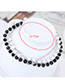 Fashion Black Round Shape Decorated Bracelet