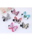 Fashion Red Butterfly Shape Decorated Simple Hair Pin