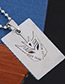 Trendy Silver Color Transformers Pattern Decorated Simple Necklace