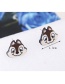 Lovely Brown Squirrel Decorated Earrings