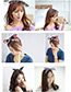 Fashion Red Star Shape Decorated Hair Band