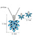 Elegant Multi-color Oval Shape Diamond Decorated Jewelry Sets