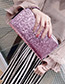 Fashion Pink Square Shape Decorated Wallet