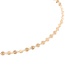 Fashion Gold Color Sequins Decorated Double Layer Pure Color Anklet
