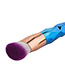 Fashion Pink+blue Color Matching Decorated Simple Makeup Brush(1pc)